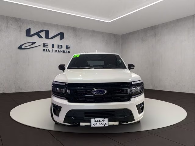 2024 White Metallic Ford Expedition Max Platinum 4X4 SUV