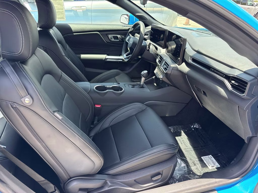2026 Grabber Blue Metallic Ford Mustang EcoBoost Premium RWD Coupe