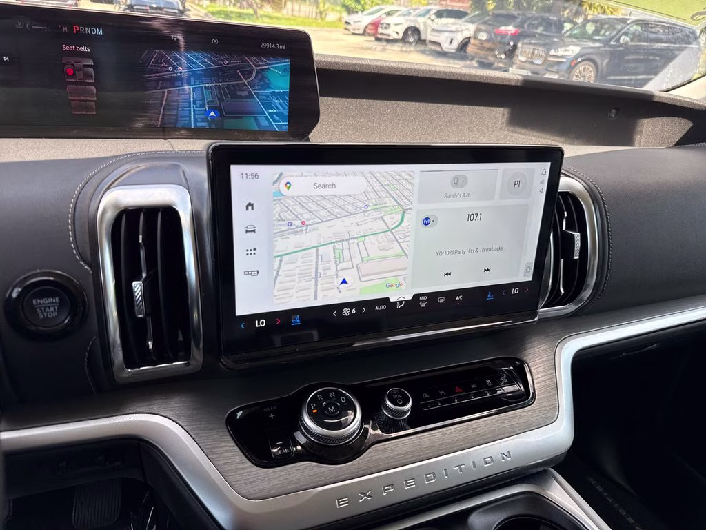 2025 Oxford White Ford Expedition Max Platinum 4X4 SUV