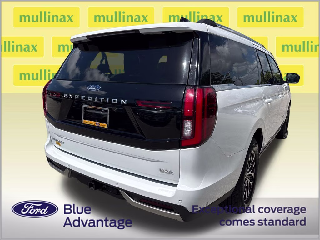 2025 Oxford White Ford Expedition Max Platinum 4X4 SUV