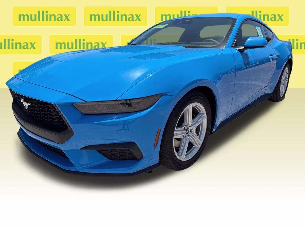 2026 Grabber Blue Metallic Ford Mustang EcoBoost Premium RWD Coupe