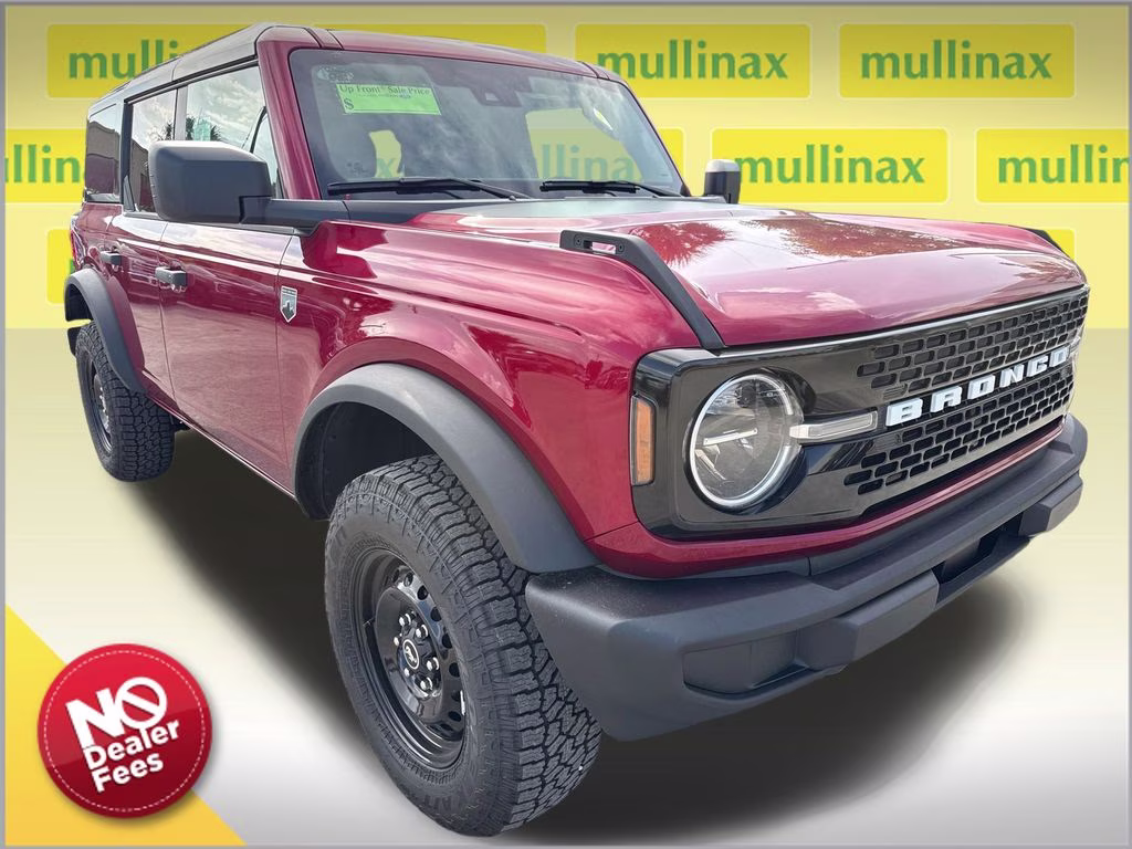 2026 Ruby Red Met Tinted CC Ford Bronco Big Bend 4X4 SUV