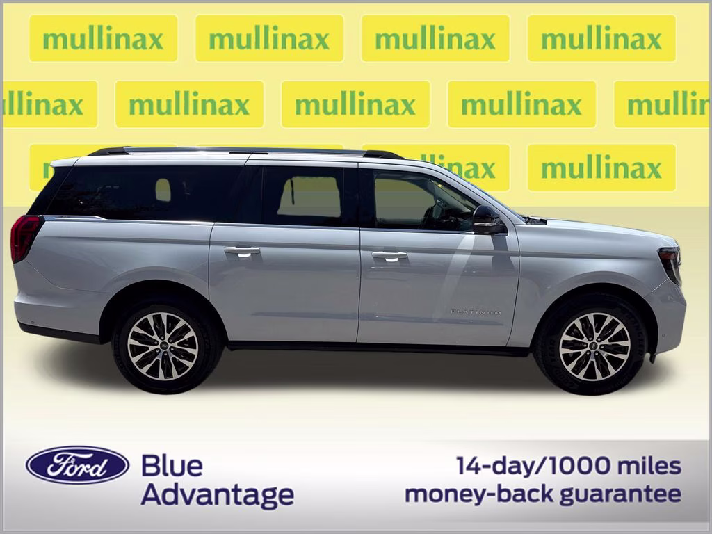 2025 Space Silver Metallic Ford Expedition Max Platinum 4X4 SUV