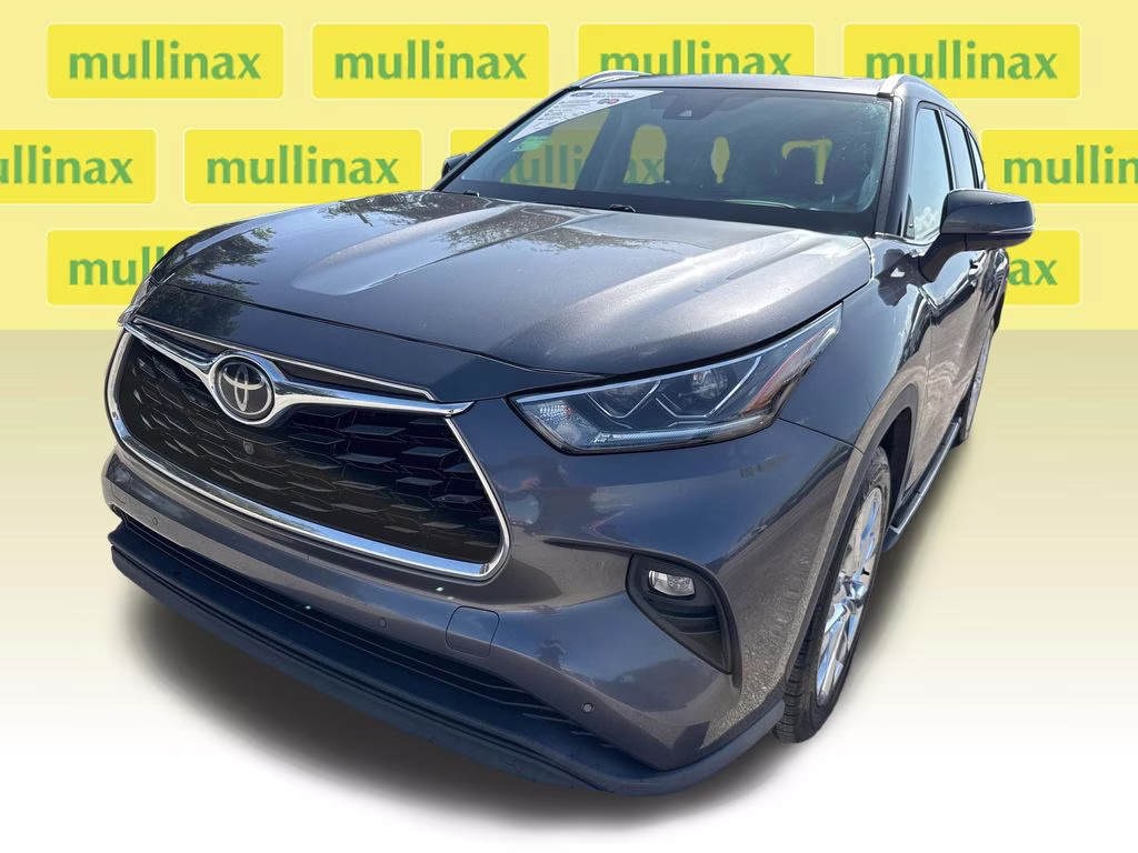 2020 Magnetic Gray Metallic Toyota Highlander Limited FWD SUV