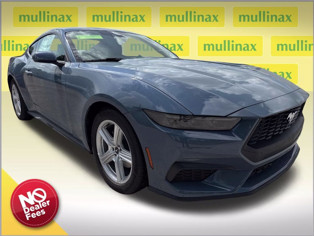 2026 Vapor Blue Metallic Ford Mustang EcoBoost RWD Coupe