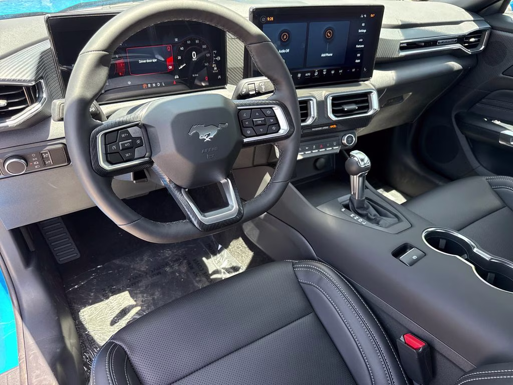 2026 Grabber Blue Metallic Ford Mustang EcoBoost Premium RWD Coupe