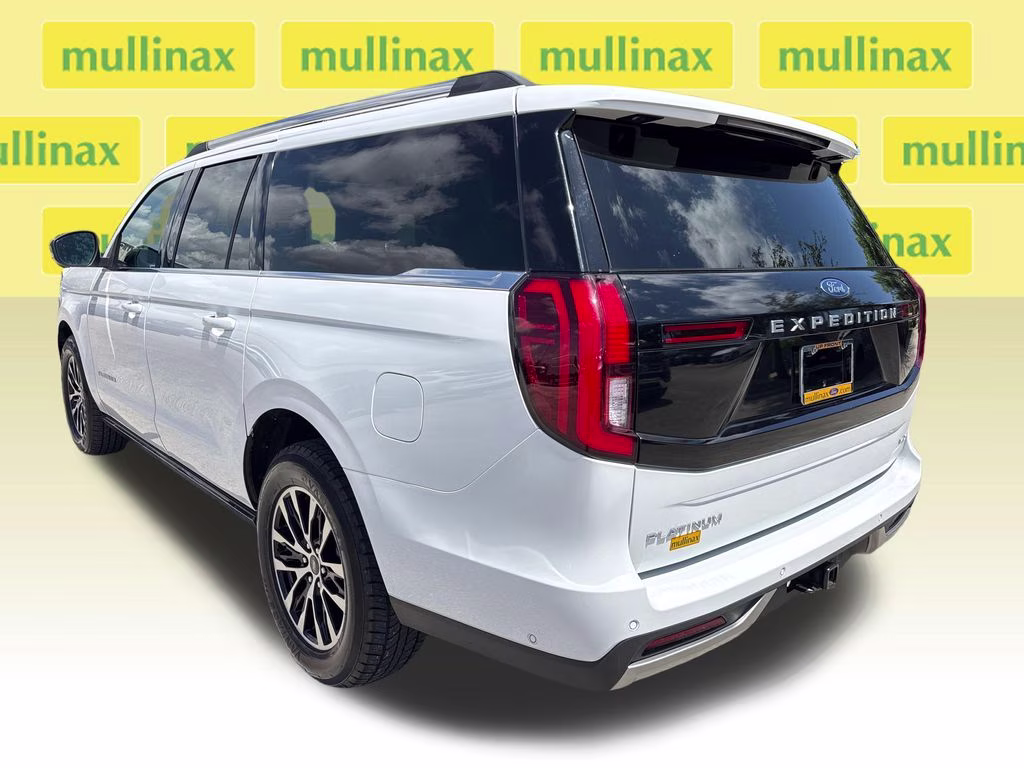 2025 Oxford White Ford Expedition Max Platinum 4X4 SUV