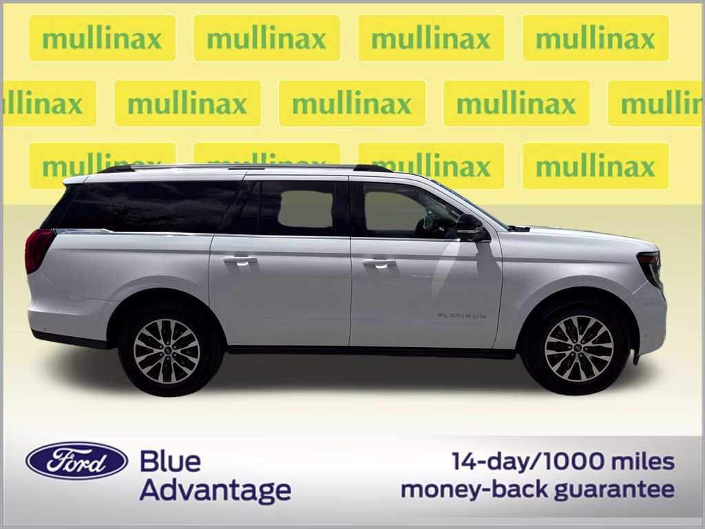 2025 Oxford White Ford Expedition Max Platinum 4X4 SUV