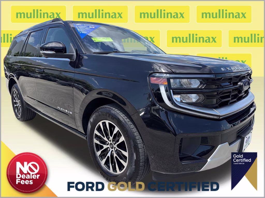 2025 Agate Black Metallic Ford Expedition Platinum 4X4 SUV