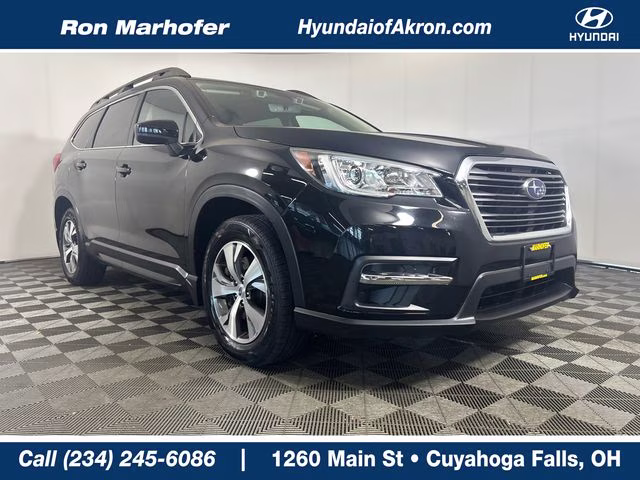 2019 Crystal Black Silica Subaru Ascent Premium AWD SUV