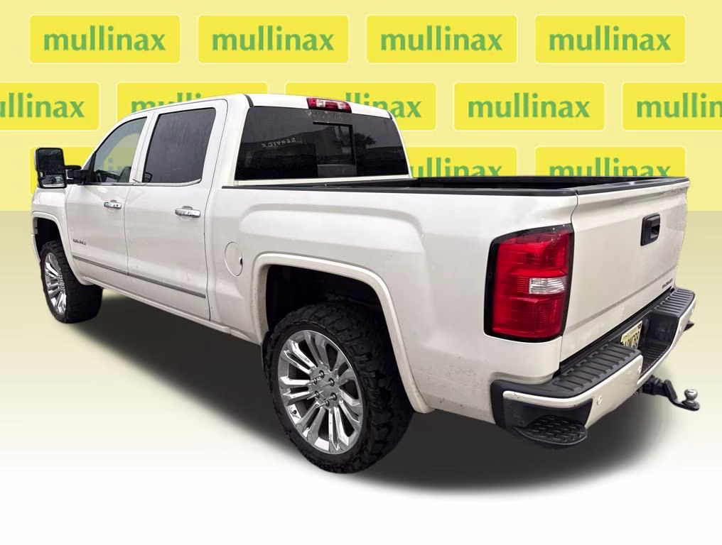 2015 White Diamond Clearcoat GMC Sierra 1500 Denali 4X4 Truck