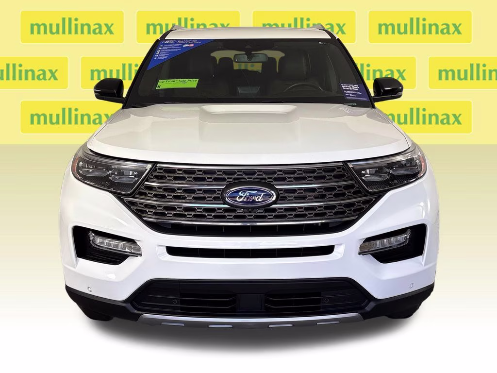 2023 White Metallic Ford Explorer King Ranch RWD SUV