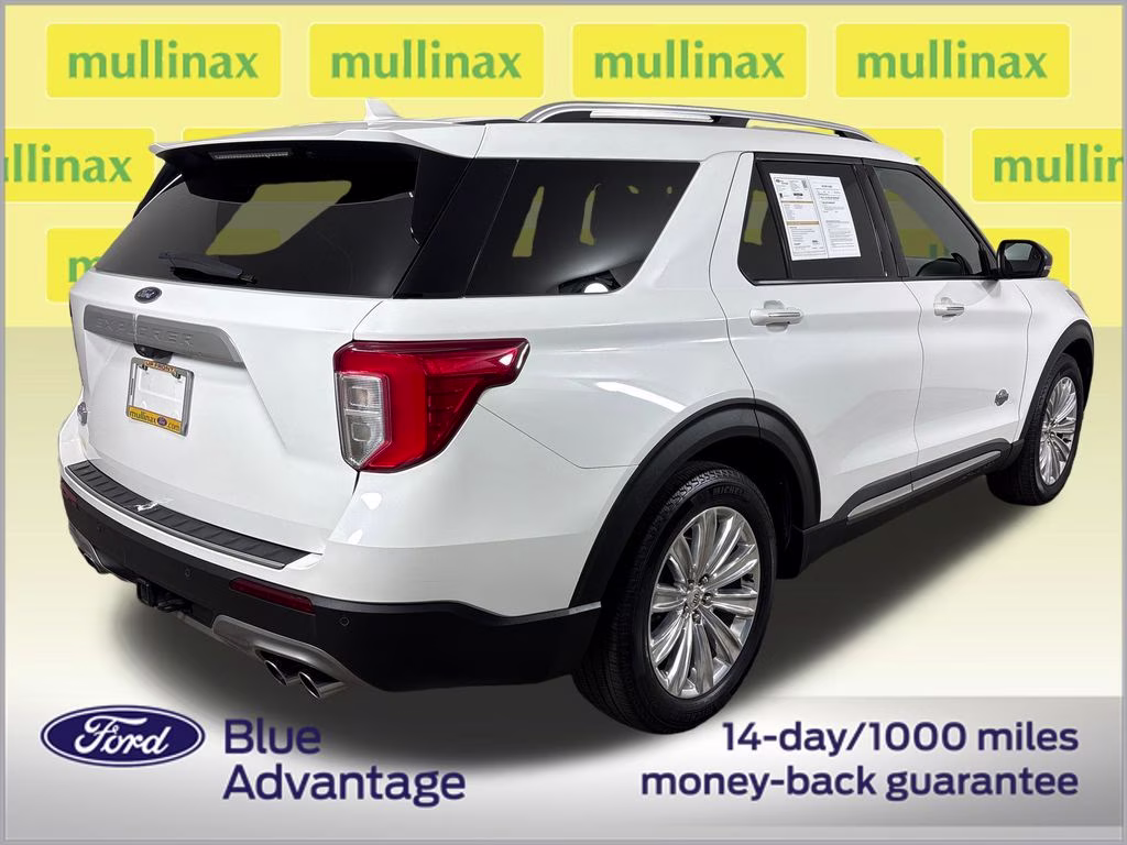 2023 White Metallic Ford Explorer King Ranch RWD SUV