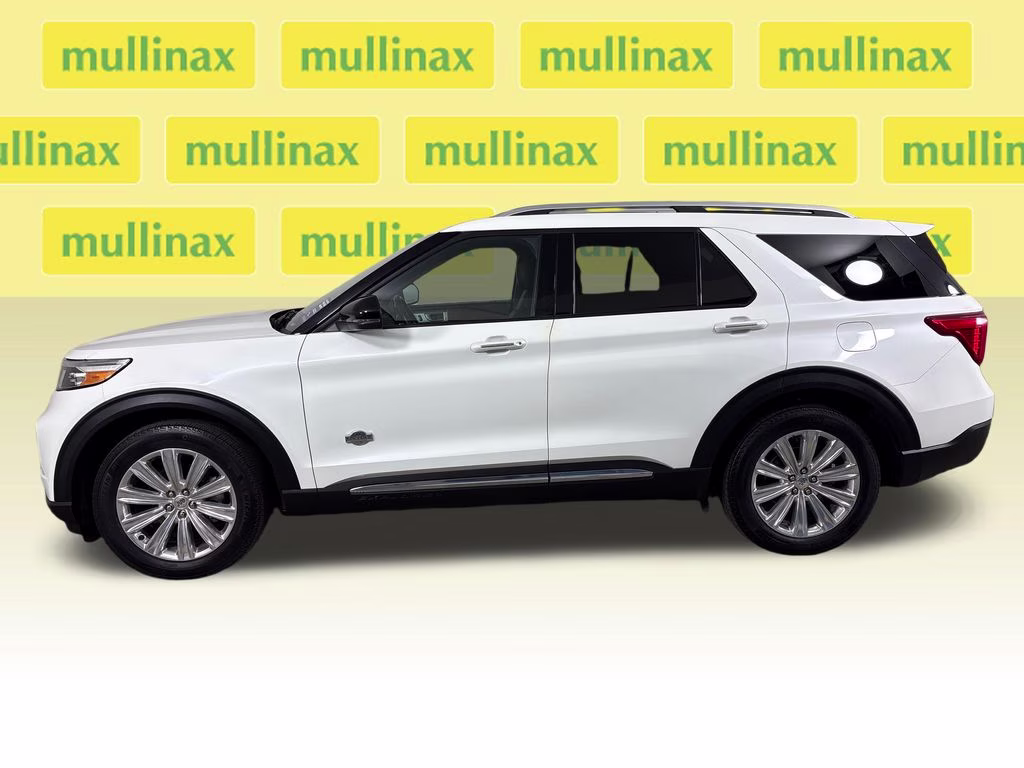 2023 White Metallic Ford Explorer King Ranch RWD SUV