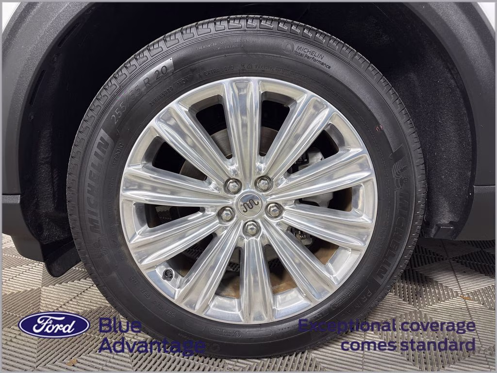 2023 White Metallic Ford Explorer King Ranch RWD SUV