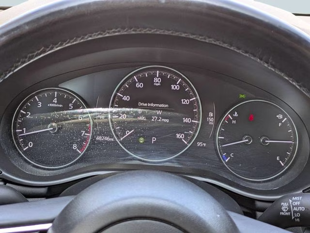 2024 Platinum Quartz Metallic Mazda Mazda3 2.5 S Preferred Package FWD Sedan
