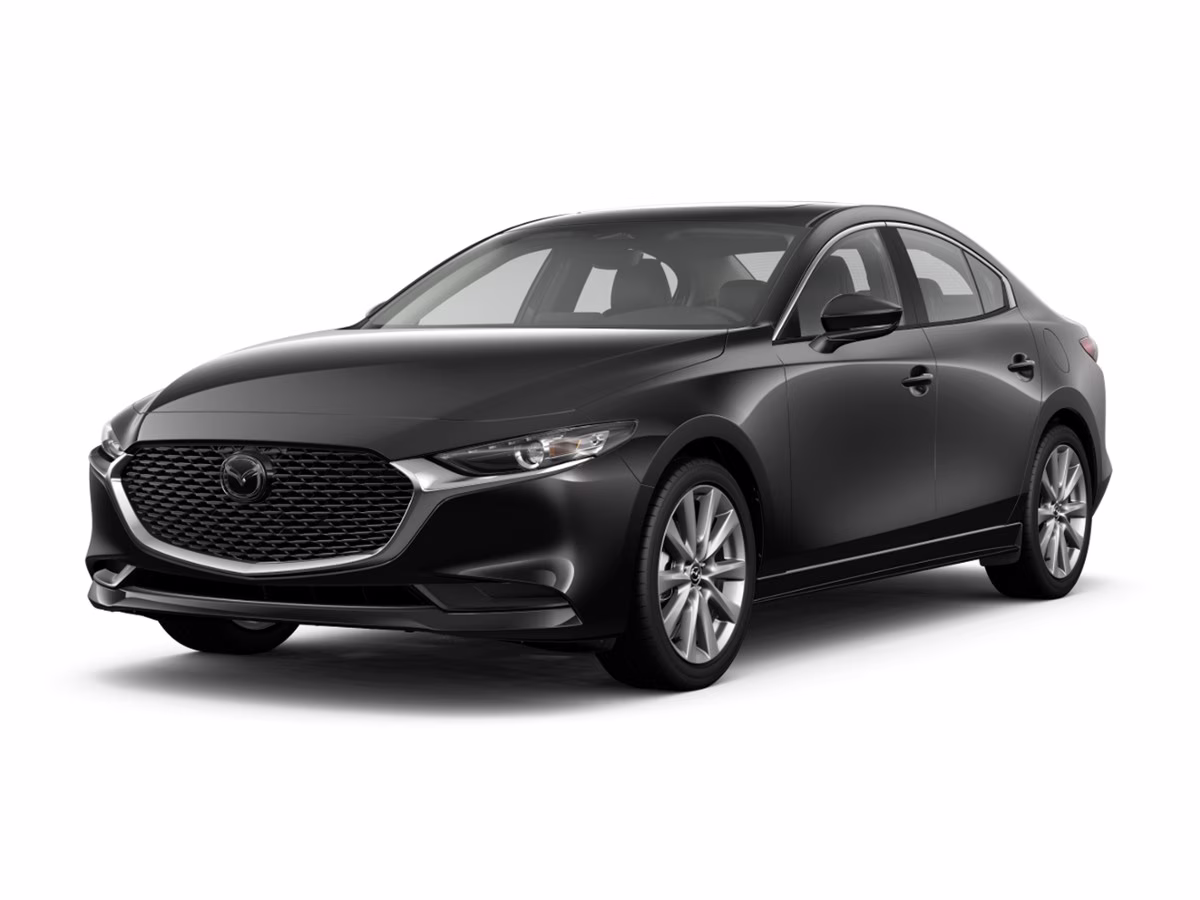 2024 Platinum Quartz Metallic Mazda Mazda3 2.5 S Preferred Package FWD Sedan