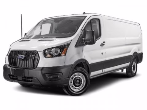 2027 Oxford White Ford Transit Cargo Van RWD Van
