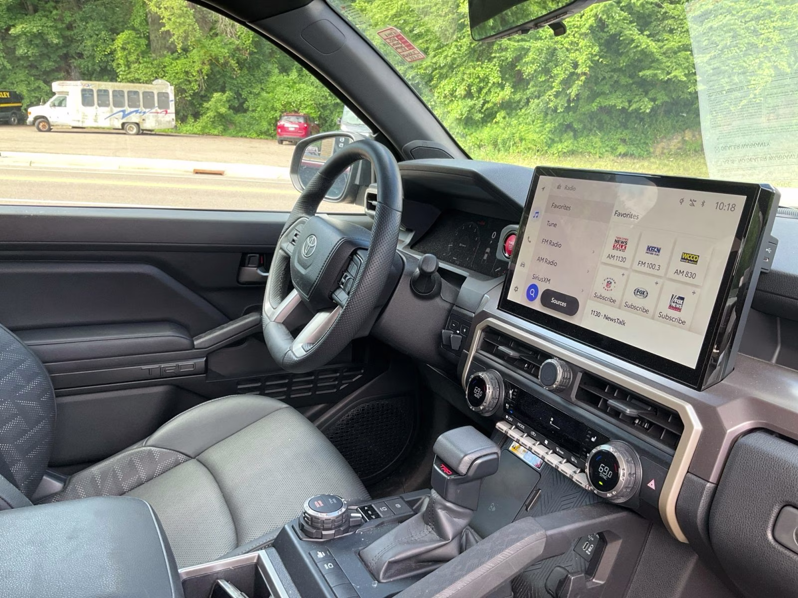 2024 Black Toyota Tacoma TRD Sport 4X4 Truck