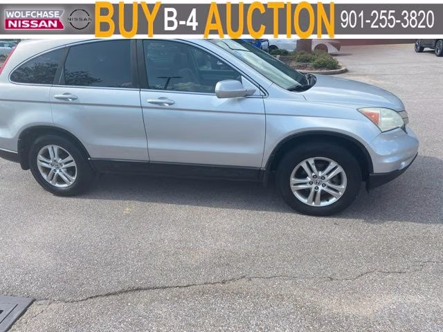 2010 Alabaster Silver Metallic Honda CR-V EX-L 4X4 SUV