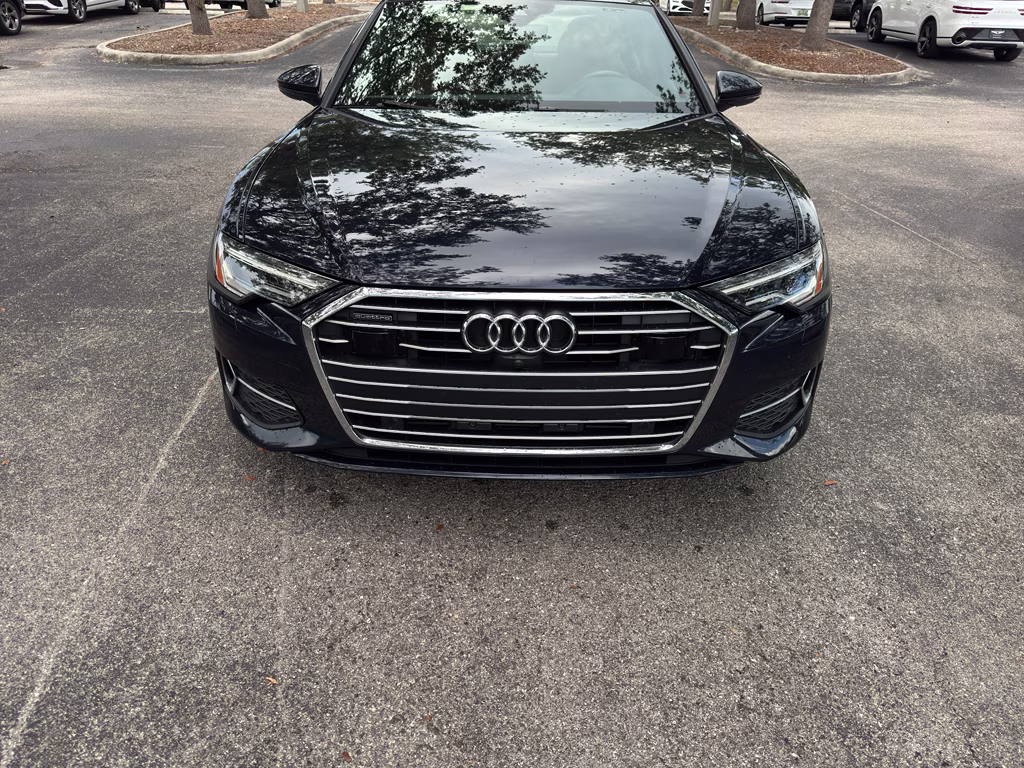 2022 Firmament Blue Metallic Audi A6 Premium Plus AWD Sedan