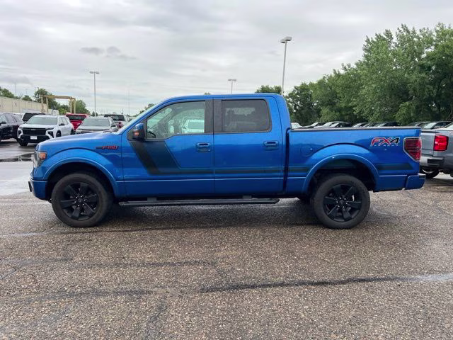 2014 Blue Flame Metallic Ford F-150 FX4 4X4 Truck