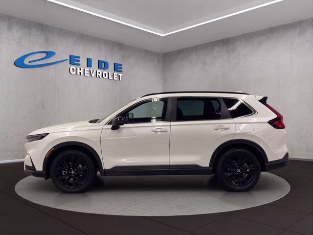 2023 Platinum White Pearl Honda CR-V Hybrid Sport Touring AWD SUV