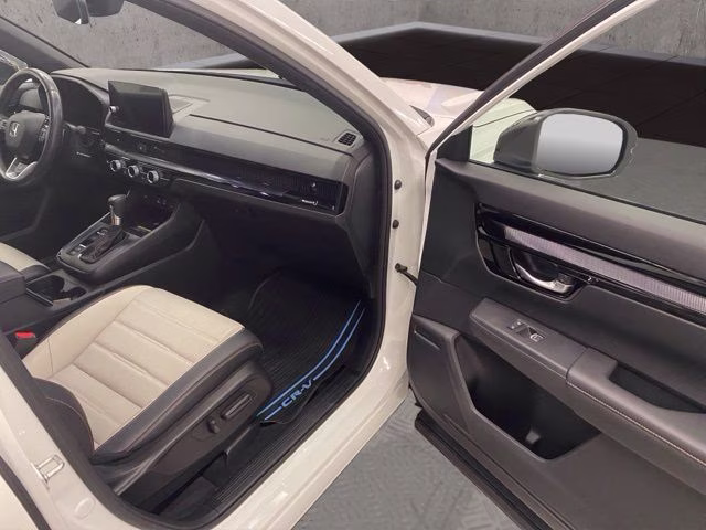 2023 Platinum White Pearl Honda CR-V Hybrid Sport Touring AWD SUV