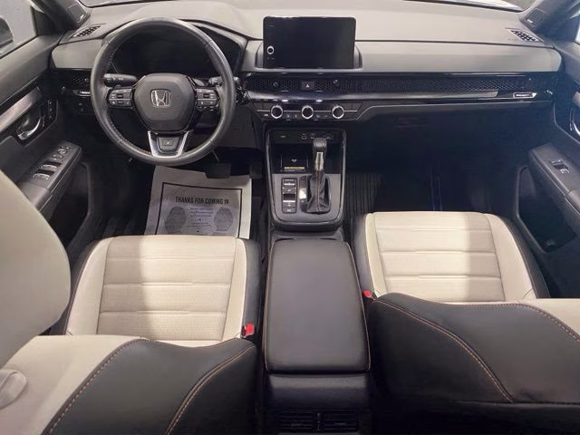 2023 Platinum White Pearl Honda CR-V Hybrid Sport Touring AWD SUV