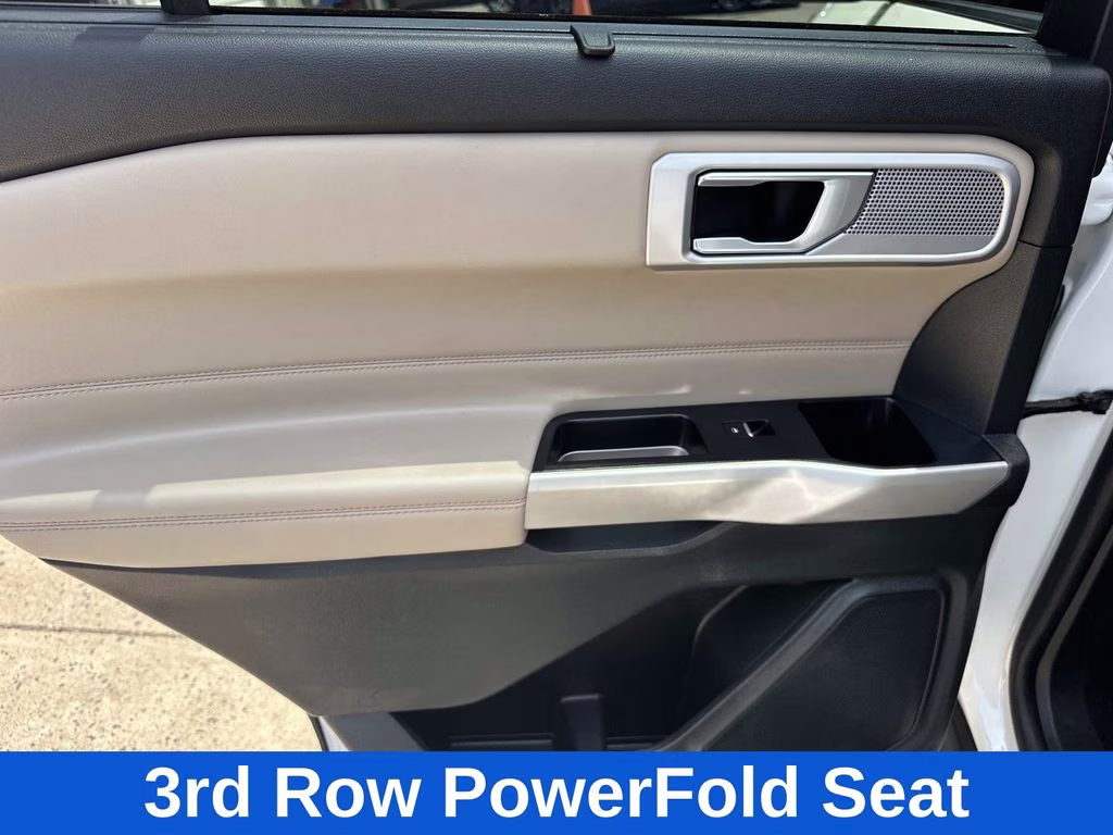 2021 White Metallic Ford Explorer Limited 4X4 SUV