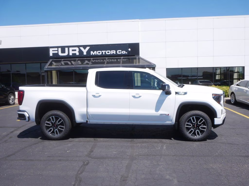 2026 Summit White GMC Sierra 1500 AT4 4X4 Truck