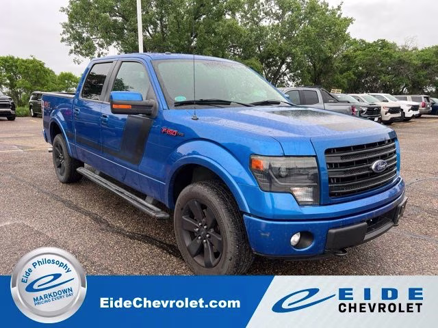 2014 Blue Flame Metallic Ford F-150 FX4 4X4 Truck