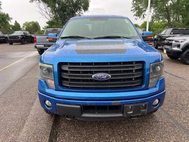 2014 Blue Flame Metallic Ford F-150 FX4 4X4 Truck