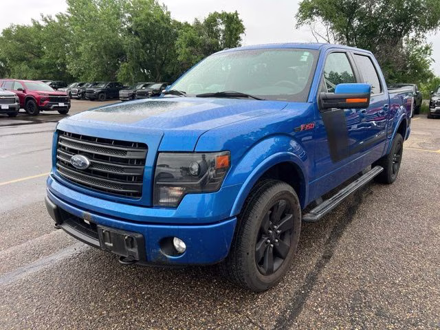 2014 Blue Flame Metallic Ford F-150 FX4 4X4 Truck