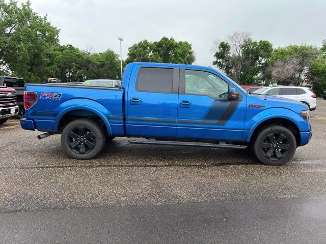 2014 Blue Flame Metallic Ford F-150 FX4 4X4 Truck