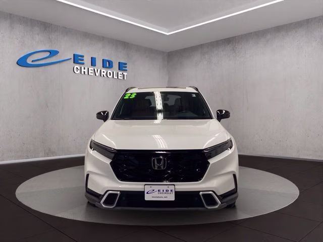 2023 Platinum White Pearl Honda CR-V Hybrid Sport Touring AWD SUV