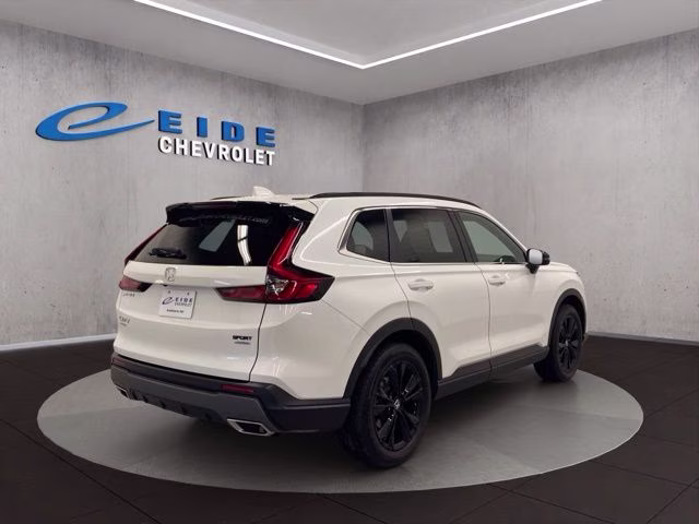 2023 Platinum White Pearl Honda CR-V Hybrid Sport Touring AWD SUV