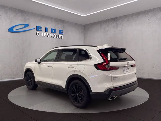 2023 Platinum White Pearl Honda CR-V Hybrid Sport Touring AWD SUV