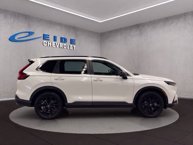 2023 Platinum White Pearl Honda CR-V Hybrid Sport Touring AWD SUV