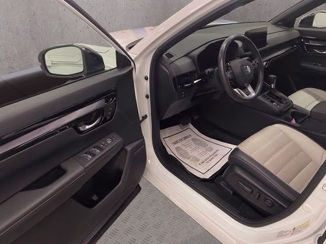 2023 Platinum White Pearl Honda CR-V Hybrid Sport Touring AWD SUV