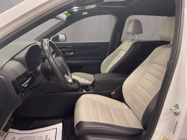 2023 Platinum White Pearl Honda CR-V Hybrid Sport Touring AWD SUV