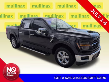 2024 Agate Black Metallic Ford F-150 XLT RWD Truck