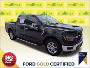 2024 Agate Black Metallic Ford F-150 XLT RWD Truck