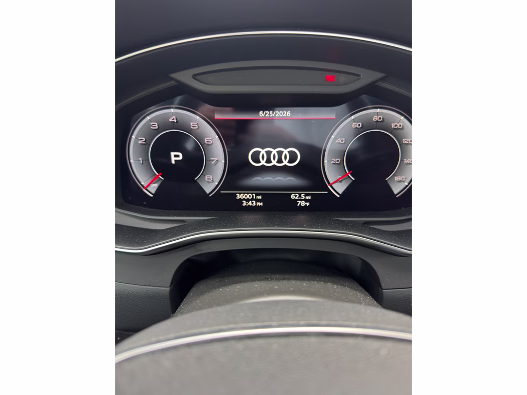 2022 Firmament Blue Metallic Audi A6 Premium Plus AWD Sedan