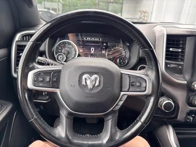 2021 Diamond Black Crystal Pearlcoat Ram 1500 Big Horn 4X4 Truck