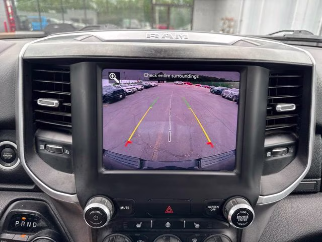 2021 Diamond Black Crystal Pearlcoat Ram 1500 Big Horn 4X4 Truck