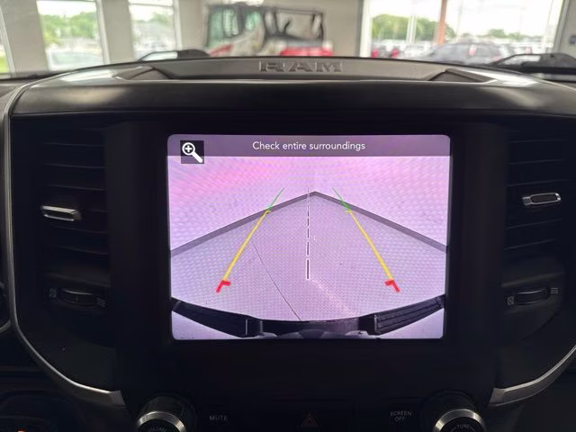 2021 Diamond Black Crystal Pearlcoat Ram 1500 Big Horn 4X4 Truck