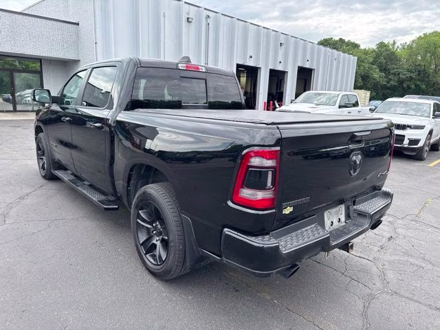 2021 Diamond Black Crystal Pearlcoat Ram 1500 Big Horn 4X4 Truck