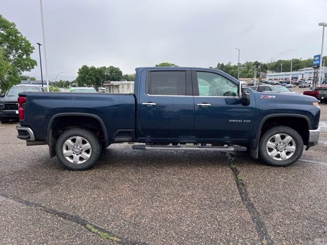 2020 Northsky Blue Metallic Chevrolet Silverado 3500HD LTZ 4X4 Truck