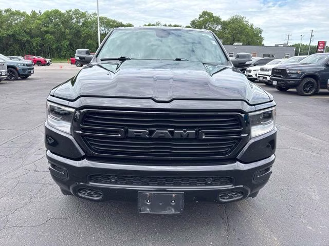 2021 Diamond Black Crystal Pearlcoat Ram 1500 Big Horn 4X4 Truck